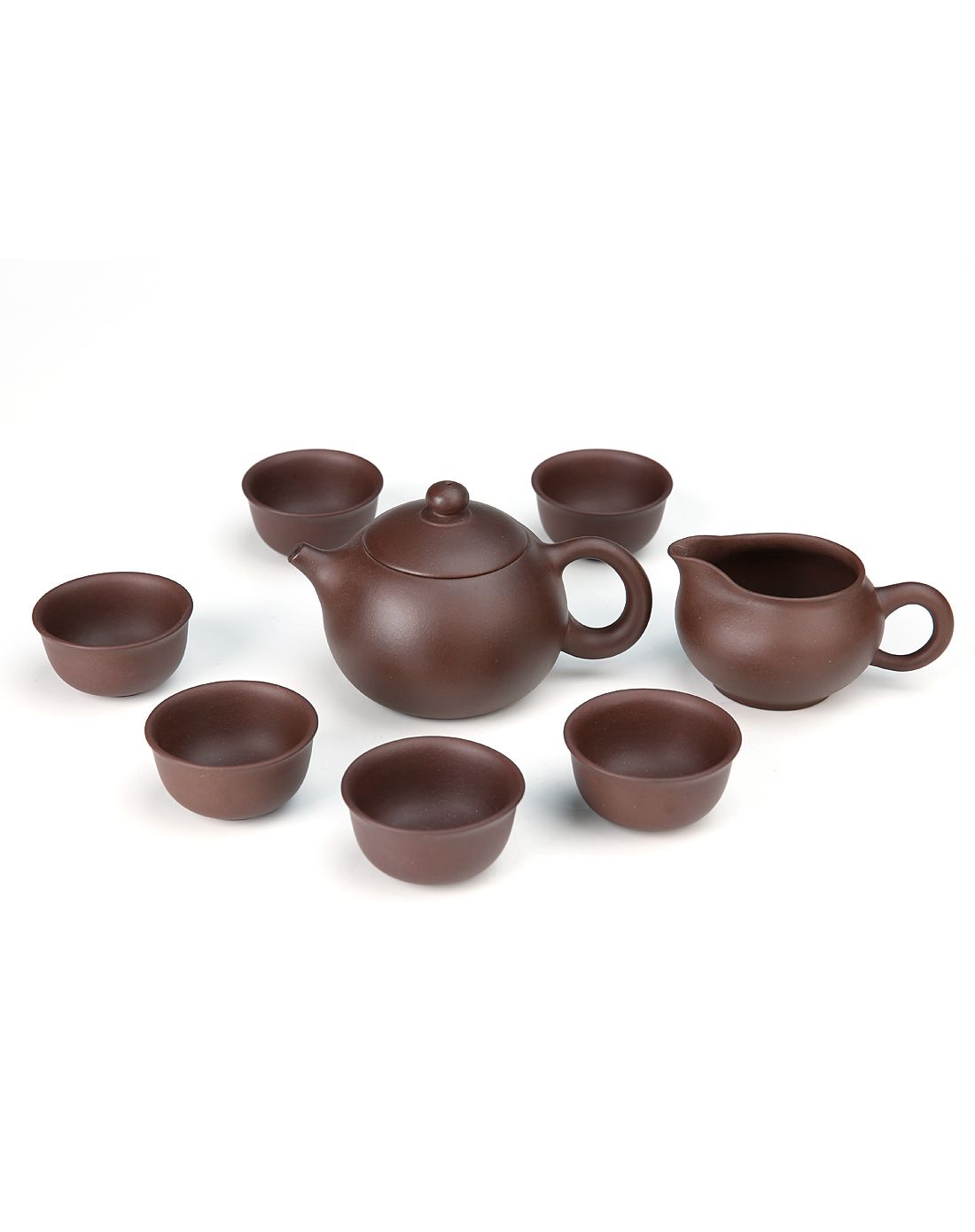 品味东方雅韵 束氏紫砂8头茶具套装，为生活注入一抹禅意